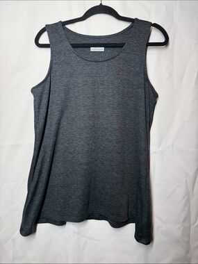 Heathered Green Sleeveless Tank Top